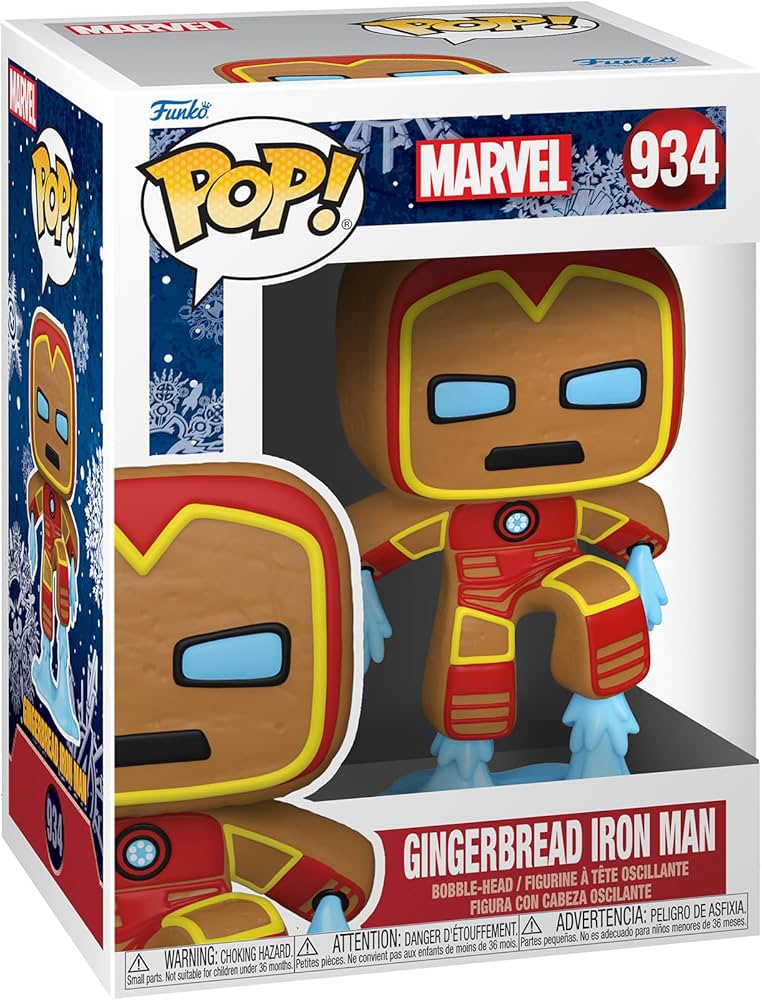 Funko Pop! Marvel- Gingerbread Iron Man #934