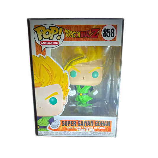 Funko Pop! Dragon Ball Z- Super Saiyan Gohan #858