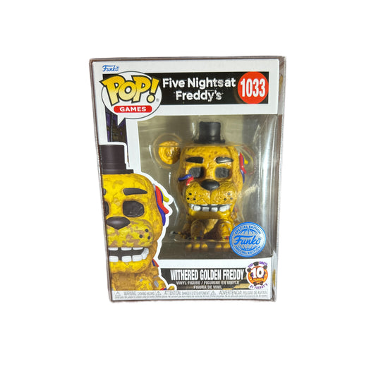 Funko Pop! Five Night's at Freddy's- Withered Golden Freddy #1033