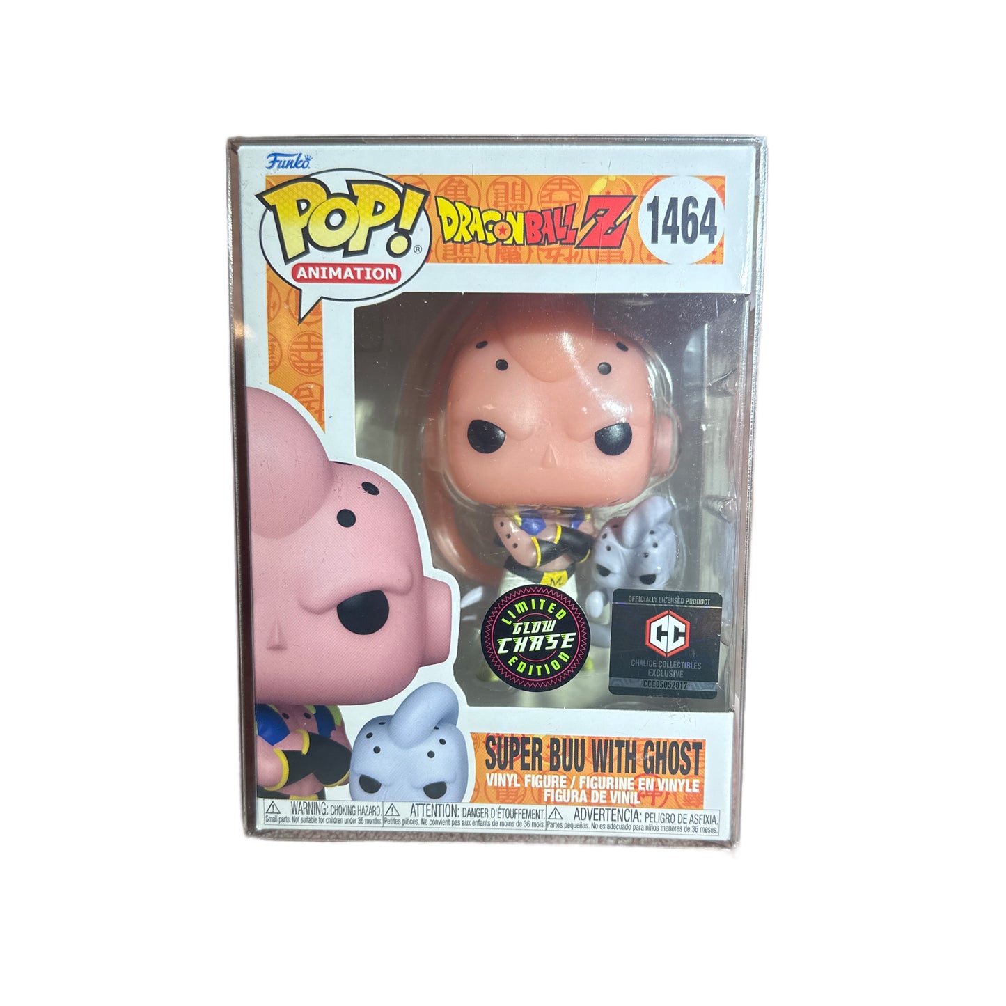 Funko Pop! Dragon Ball Z- Super Buu with Ghost #1464 (Chase)