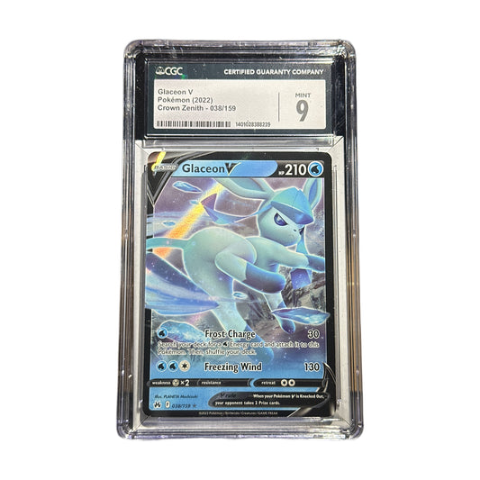 2022 Pokemon Crown Zenith Glaceon V