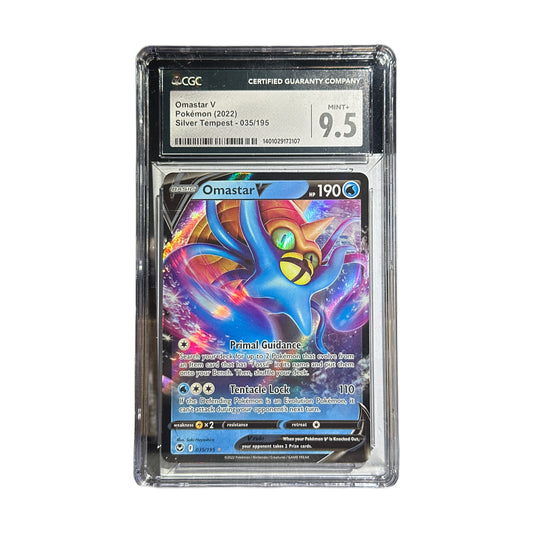 2022 Pokemon Silver Tempest Omastar V