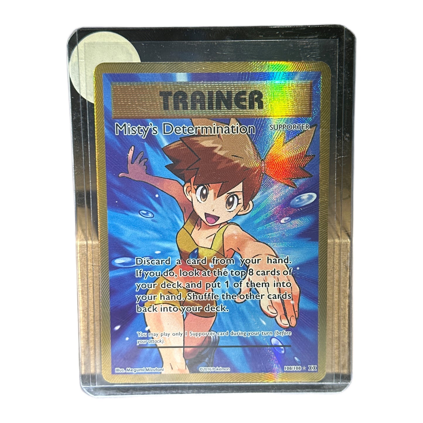 Misty's Determination (Full Art) XY Evolutions #108 Near Mint