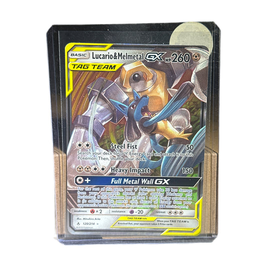 Lucario and Melmetal GX Unbroken Bonds #120 Near Mint