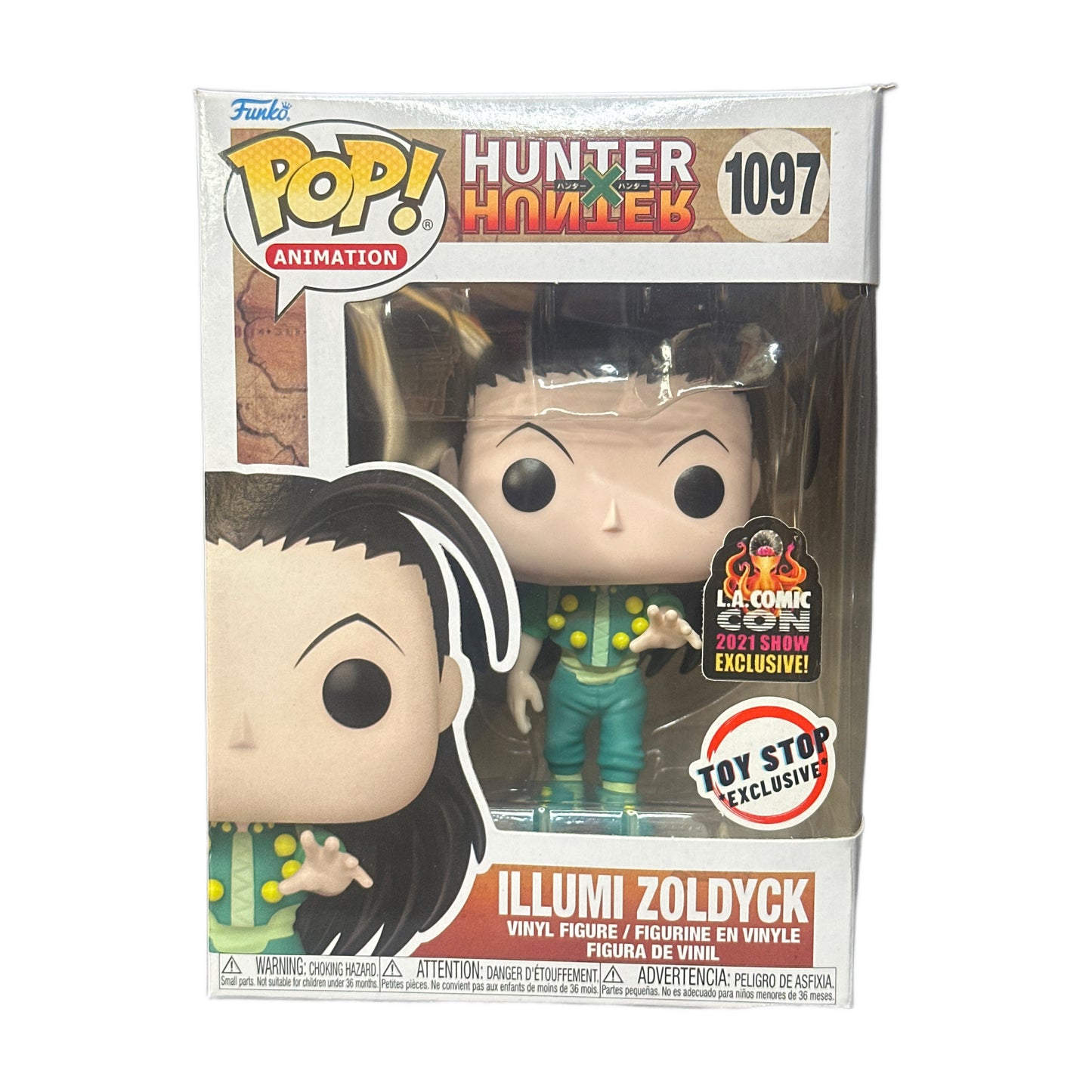 Funko Pop! Hunter X Hunter- Illumi Zoldyck #1097