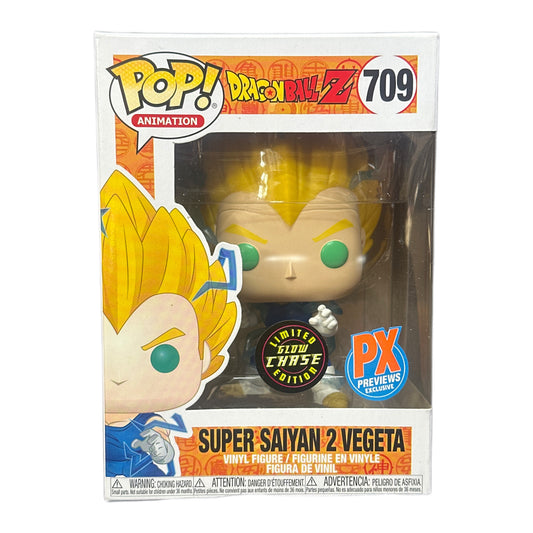 Funko Pop! Dragon Ball Z- Super Saiyan 2 Vegeta #709 (Chase)