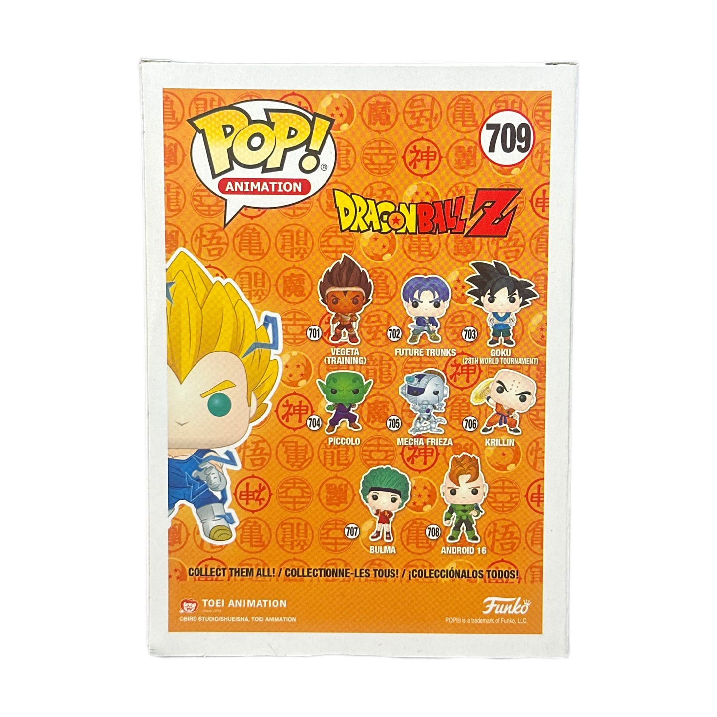 Funko Pop! Dragon Ball Z- Super Saiyan 2 Vegeta #709 (Chase)