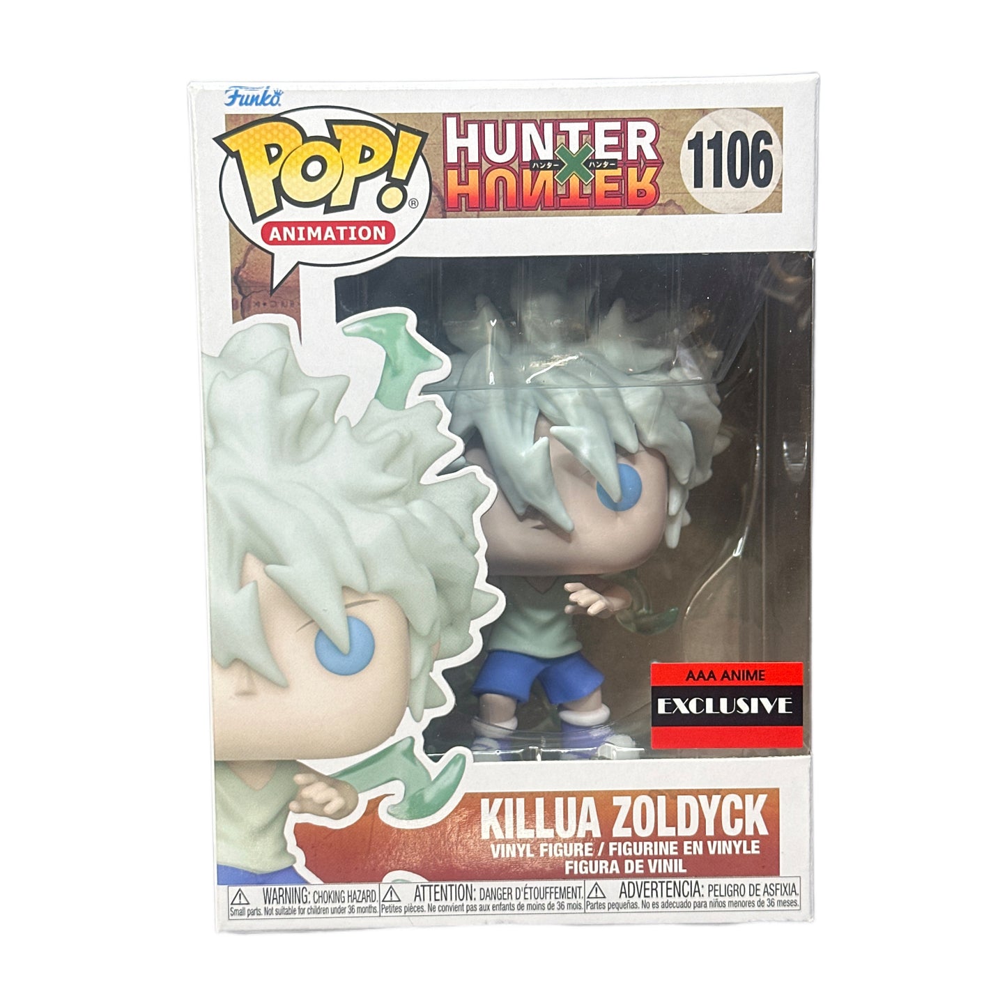 Funko Pop! Hunter X Hunter- Killua Zoldyck #1106