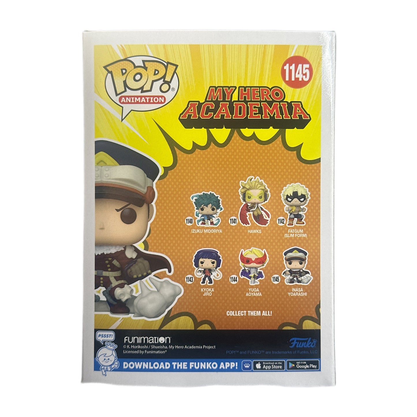 Funko Pop! My Hero Academia- Inasa Yoarashi #1145