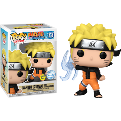 Funko Pop! Naruto Shippuden- Naruto Uzumaki with Rasenshuriken #1318