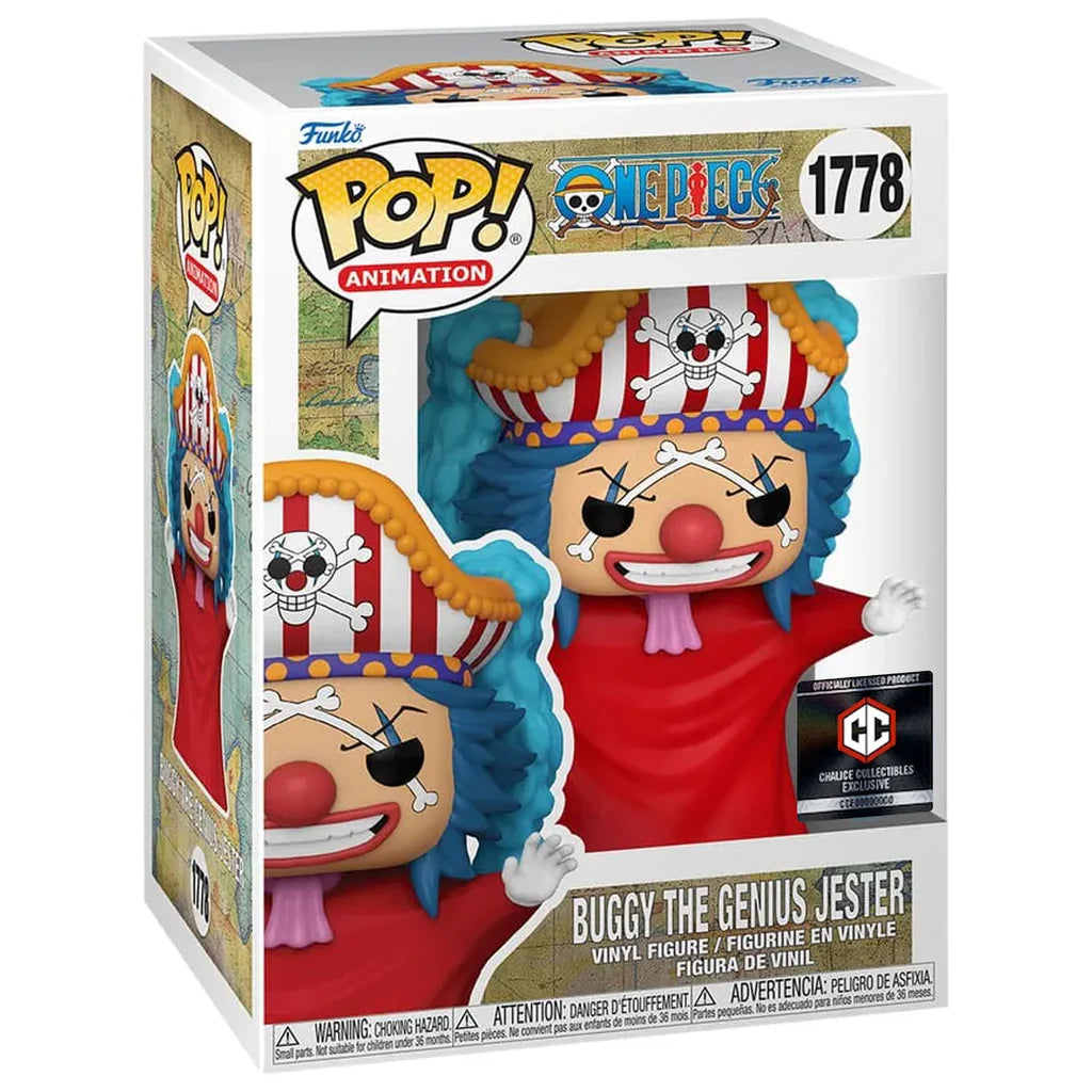 Funko Pop! One Piece- Buggy the Genius Jester #1778