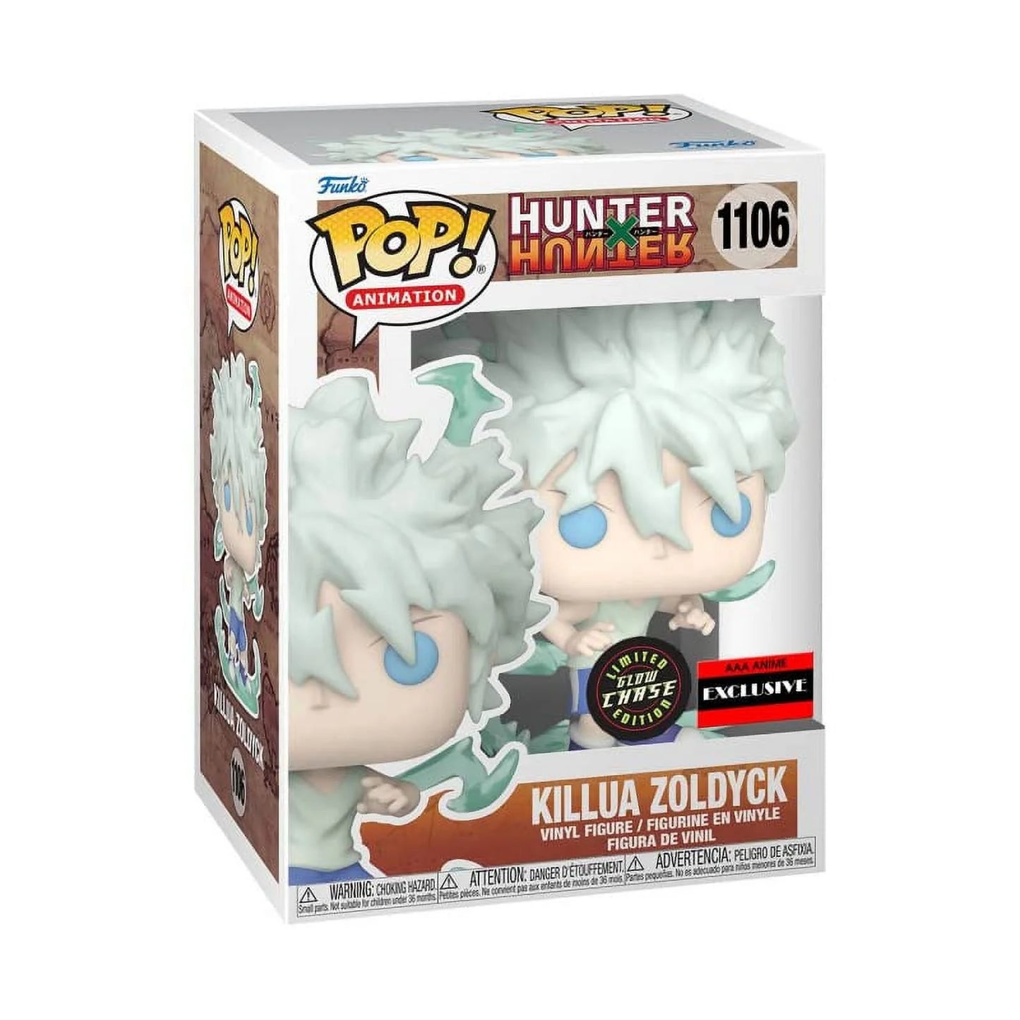 Funko Pop! Hunter x Hunter- Killua Zoldyck #1106 Chase