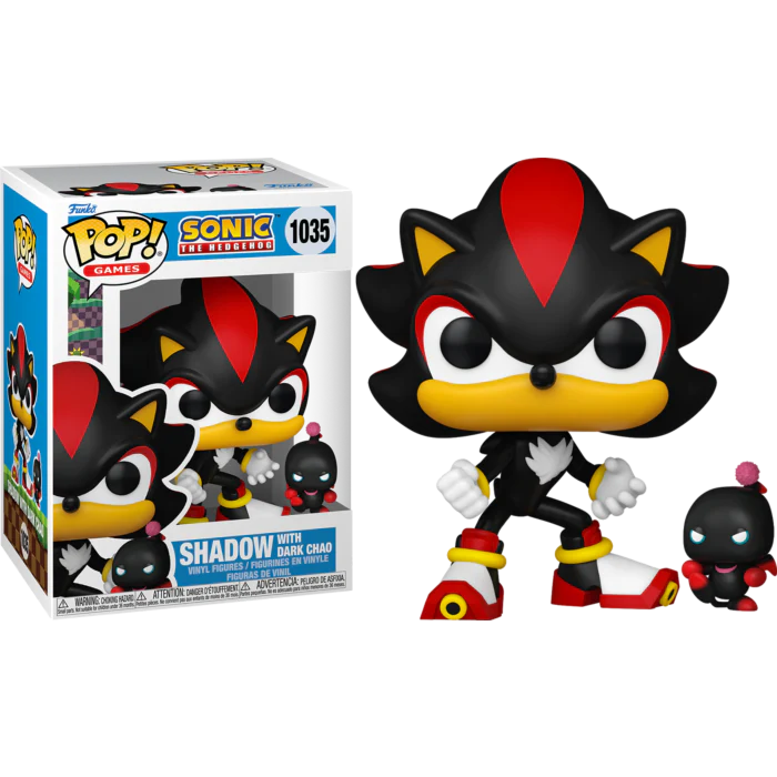 Funko Pop! Sonic the Hedgehog- Shadow with Dark Chao #1035