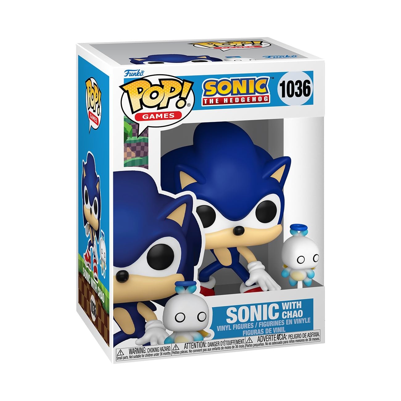 Funko Pop! Sonic the Hedgehog- Sonic with Hero Chao #1036