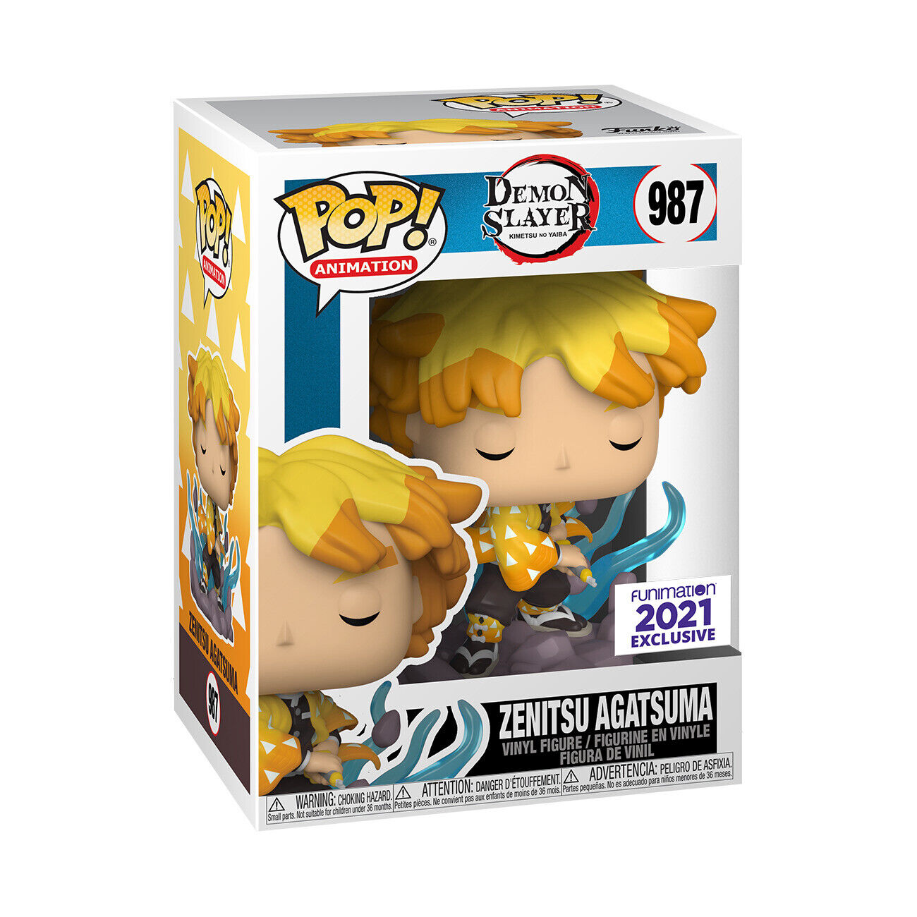 Funko Pop! Demon Slayer- Zenitsu Agatsuma #987